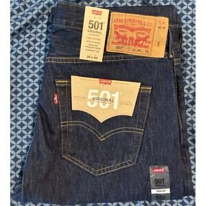 Levi's 34x30 mens jeans Original 501 0128 11-25
